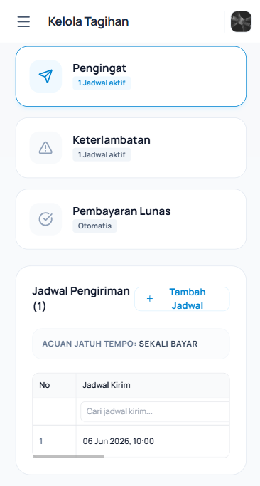 Notifikasi Otomatis